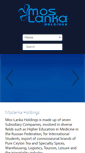 Mobile Screenshot of moslankaholdings.com